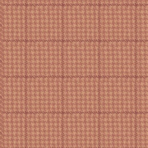 Marcus Fabrics Stash Happy Wool Jeni Gaston Houndstooth Plaid Pink