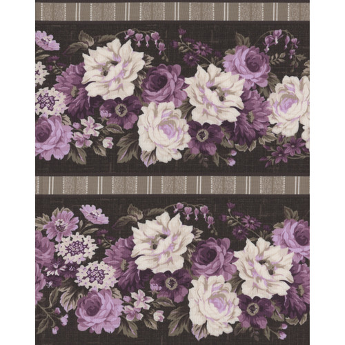 Wilmington Prints Fabrics Blackberry Bramble Kaye England Repeating Stripe Multi