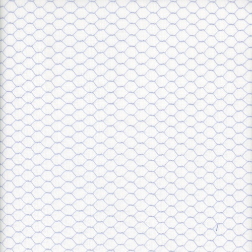 Wilmington Prints Fabrics Country Blue Susan Winget Chicken Wire White