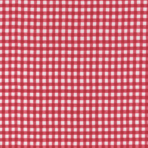 Wilmington Prints Fabrics Country Blue Susan Winget Gingham White Red