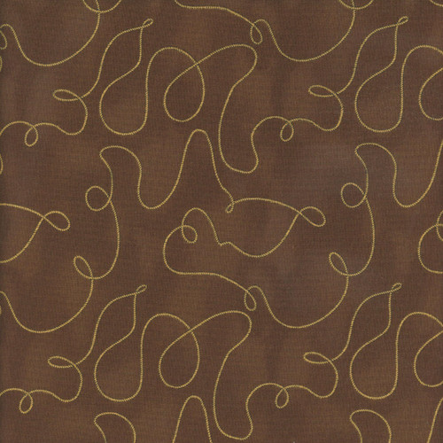 Wilmington Prints Fabrics Riders On The Range Danhui Nai Ropes Brown