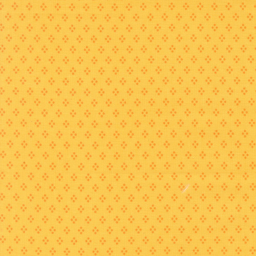Moda Fabrics Delightfully Yours Sherri & Chelsi Buttercup Yellow Quattro Dot
