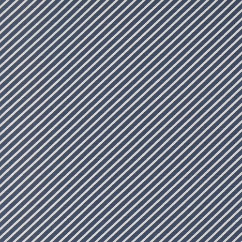 Moda Fabrics Delightfully Yours Sherri & Chelsi Navy Blue Diagonal Stripe