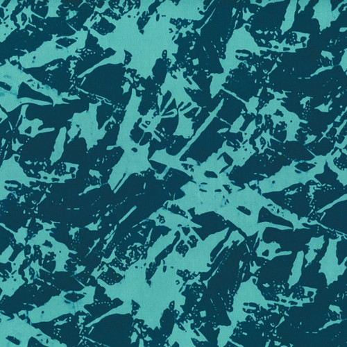 Hoffman Fabrics Indah Bali Batiks Rough Textures Denim