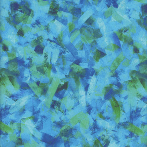 Benartex Fabrics Fresh Blends Kimberly Einmo Fresh Blends Turquoise