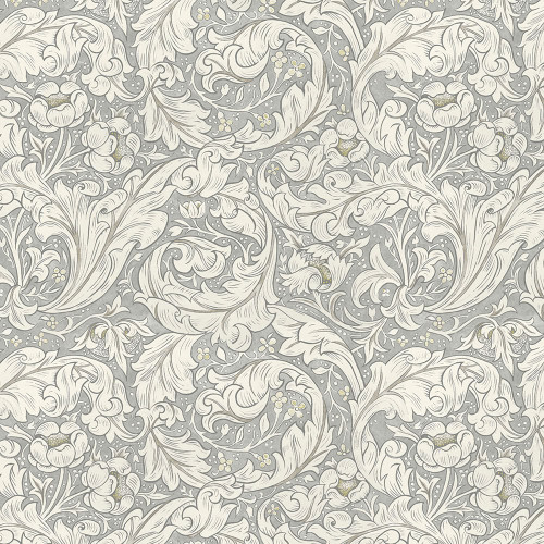 Free Spirit Fabrics William Morris and Co Mineral Pure Bachelors Button Dove