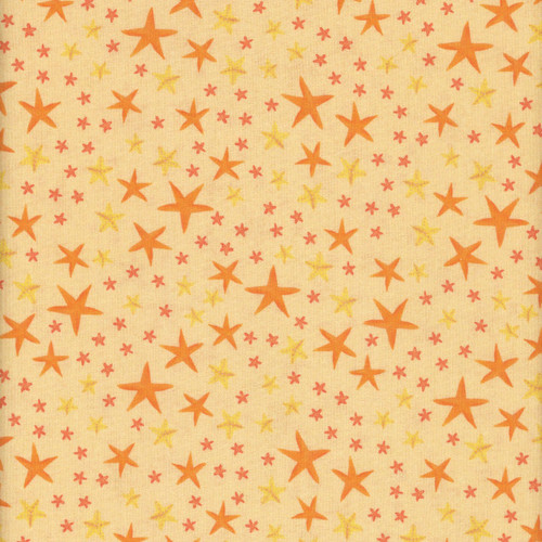 Benartex Fabrics Swim With Me  Kanvas Studio Starfish Soiree Sand