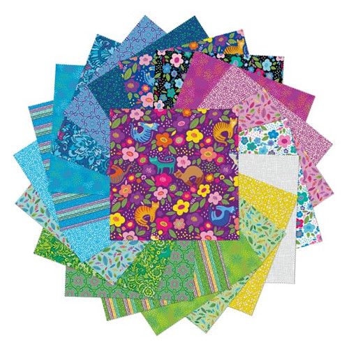 Benartex Fabrics Cheeto's World  Benartex Studio Layer Cake Ten Inch Squares