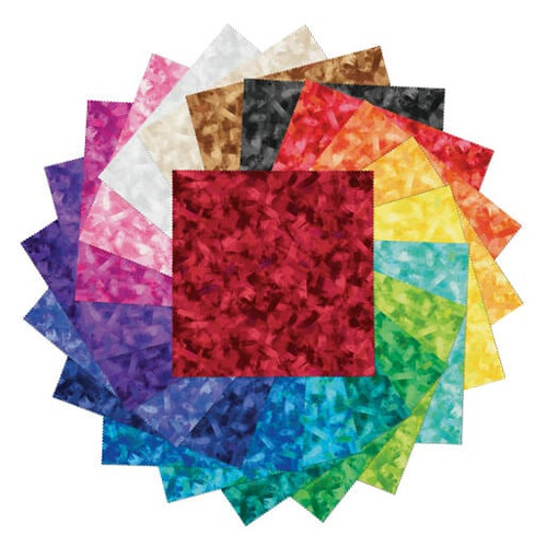 Benartex Fabrics Fresh Blends Benartex Studio Layer Cake Ten Inch Squares