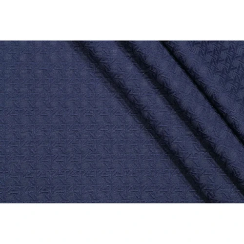 Waverly Fabrics Wickerwork Indigo Blue Wicker Texture Woven Matlisse