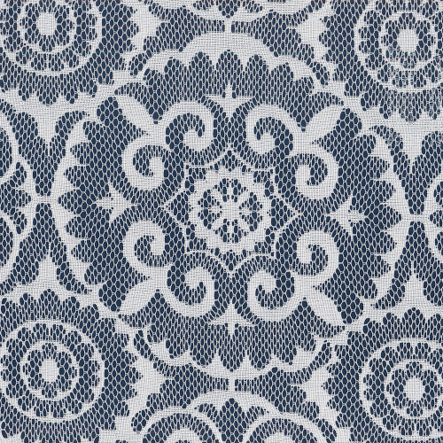 Waverly Fabrics Suzani Lace White Woven Suzani Medallion Woven Lace