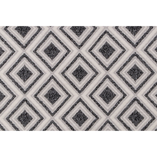 Waverly Fabrics Kelly Ripa Game On Ebony Black Cream Optical Woven Plaid