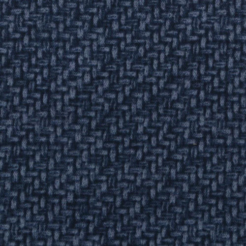 Waverly Fabrics Tommy Bahama Tbo Tampico Indigo Blue Basketweave Texture, close-up of dark indigo blue woven fabric with textured basketweave pattern.