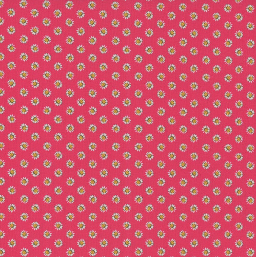 Benartex Fabrics A Prairie Heart Katie Daisy Dainty Daisy Dark Pink