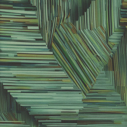 Studio E Fabrics I Walk the Line 118 Inch Wide Quilt Back  Funny Girl Emerald Green
