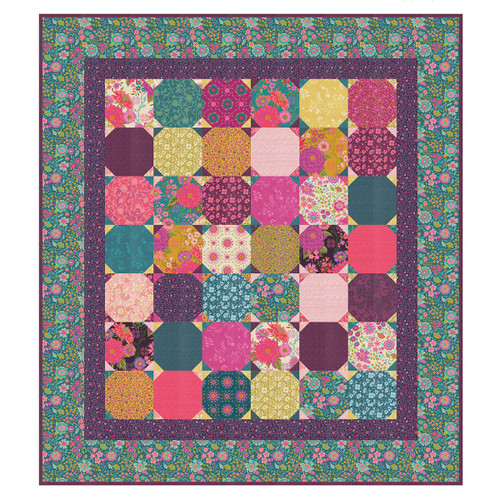 Moda Fabrics Parlor Patchouli Quilt Kit
