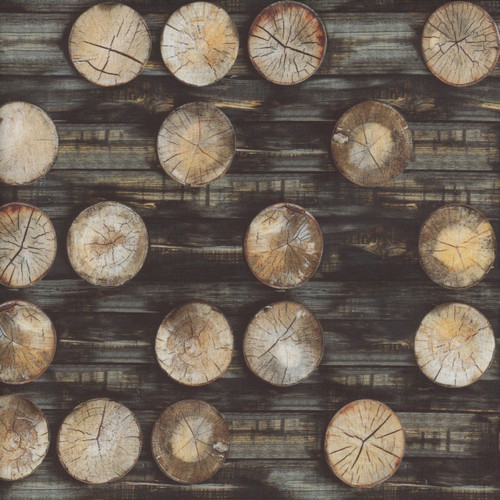 Studio E Fabrics Out of the Woodwork Funny Girl Smoke Slices