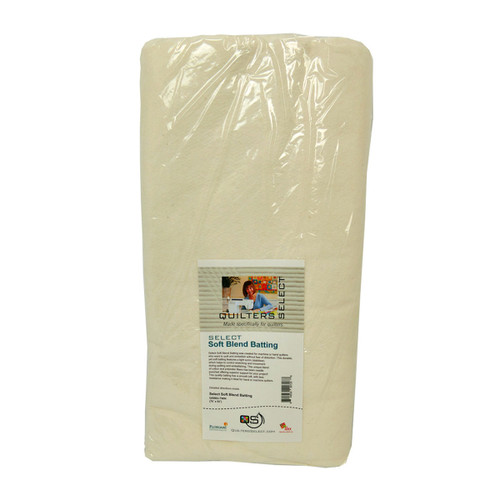 Quilters Select Cotton Polyester Blend Twin Size Batting