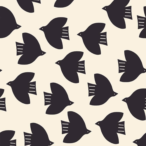 Moda Ruby Star Society Fabrics Catnap Alexia Abegg Peace Birds Natural Natural
