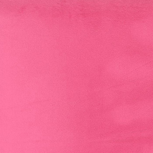 Moda Fabrics Shannon Fabrics Quilting Cuddle Solid Fuchsia Pink, close-up of soft, plush fabric in vibrant fuchsia pink color.