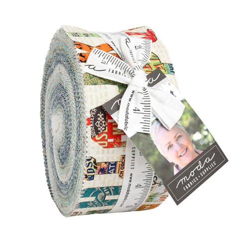 Moda Fabrics Paper Hamlet Cathe Holden Jelly Roll Fabric Strips