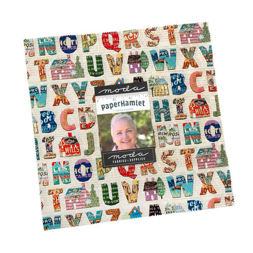 Moda Fabrics Paper Hamlet Cathe Holden Layer Cake Ten Inch Squares