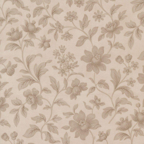 Moda Fabrics Ambiance 3 Sisters Silver Grey Elegance Florals Damask