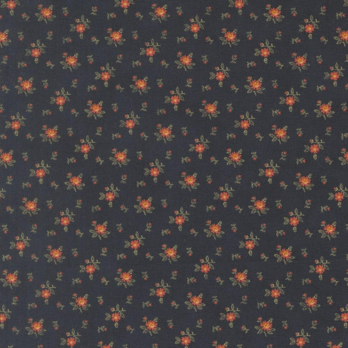 Moda Fabrics Ambiance 3 Sisters Midnight Blue Little Flower Small Floral