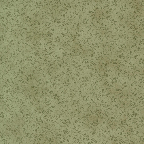 Moda Fabrics Ambiance 3 Sisters Eucalyptus Green Vine