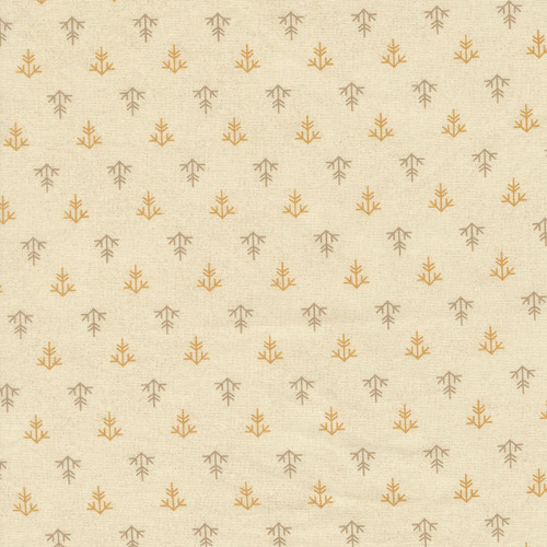 Moda Fabrics Posh BasicGrey Ivory Whisper Fleur Foulard
