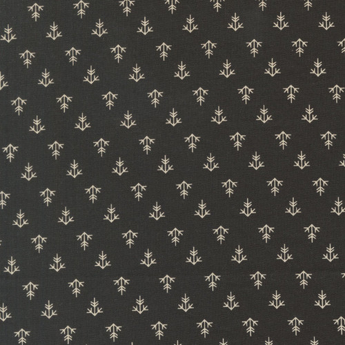 Moda Fabrics Posh BasicGrey Onyx Noir Fleur Foulard