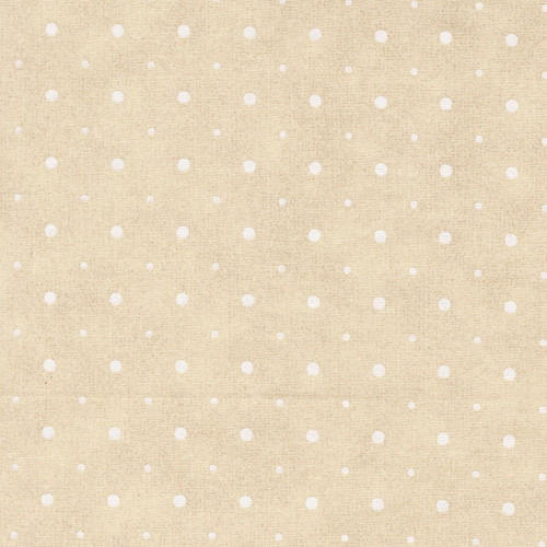 Moda Fabrics Posh BasicGrey Ivory Whisper White Dot Grid