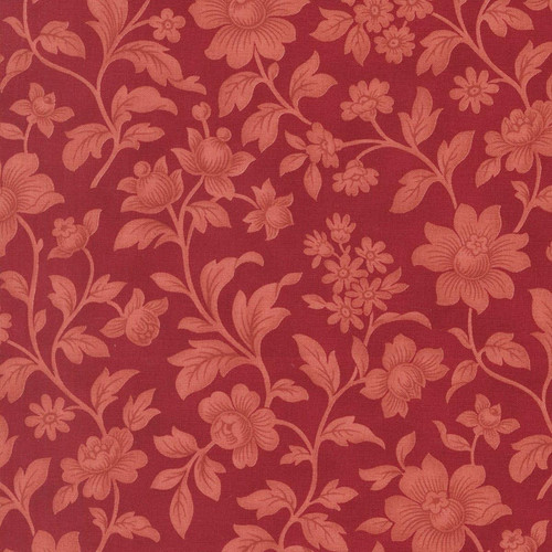 Moda Fabrics Ambiance 3 Sisters Rose Red Elegance Florals Damask