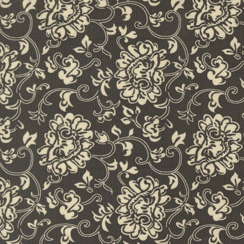 Moda Fabrics Posh BasicGrey Dusk Jacobean Flower