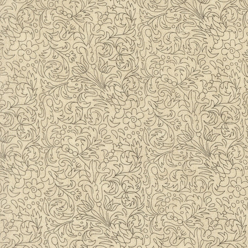 Moda Fabrics Posh BasicGrey Ivory Whisper Hedge Bramble