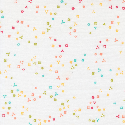 Moda Fabrics In The Garden Corey Yoder Off White Flutter Floral