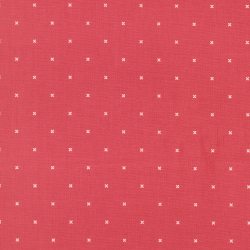 Moda Fabrics In The Garden Corey Yoder Strawberry Pink Tiny Peel
