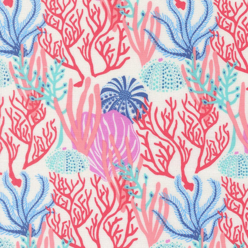 Moda Fabrics Reef Kate Spain Coral Pearl