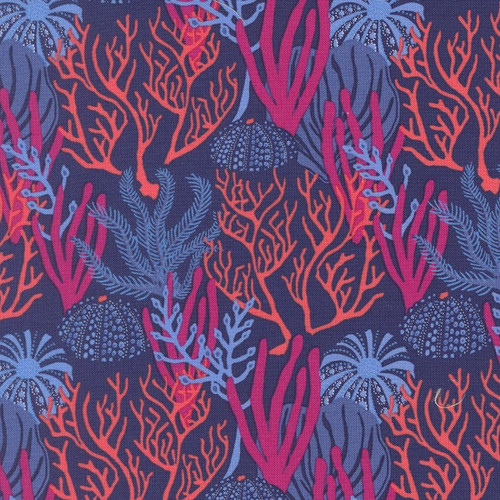 Moda Fabrics Reef Kate Spain Coral Dusk