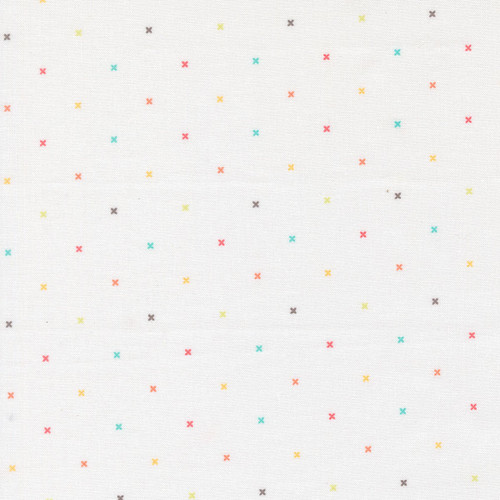 Moda Fabrics In The Garden Corey Yoder Off White Tiny Peel