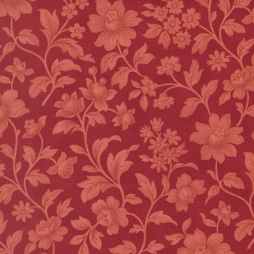 Moda Fabrics Ambiance 3 Sisters Rose Red 108 Inch Wide Quilt Back Floral
