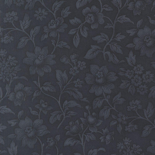 Moda Fabrics Ambiance 3 Sisters Midnight Blue 108 Inch Wide Quilt Back Floral