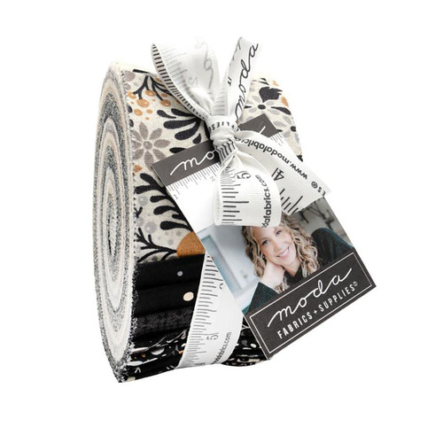 Moda Fabrics Posh BasicGrey Jelly Roll Fabric Strips 2.5 by 44 inch