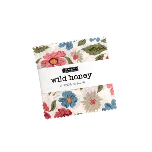 Moda Fabrics Wild Honey Lella Boutique Mini Charm 2.5 Inch