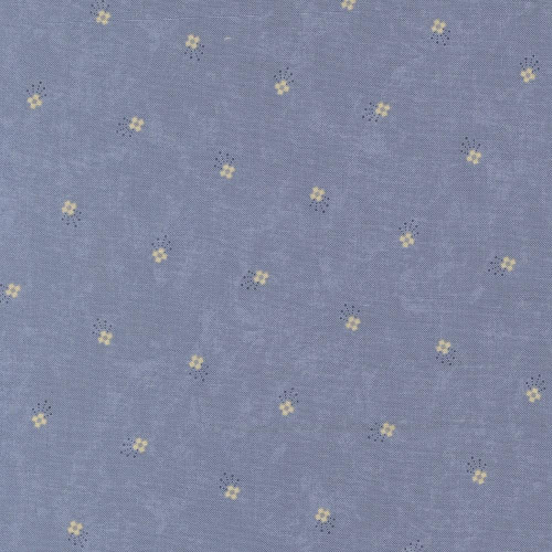 Moda Fabrics Bluebirds Nest Kansas Troubles Quilters Light Blue Blue Comet