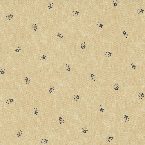 Moda Fabrics Bluebirds Nest Kansas Troubles Quilters Tan Blue Comet