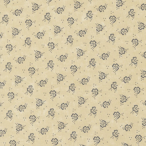 Moda Fabrics Bluebirds Nest Kansas Troubles Quilters Tan Blue Lucky Day