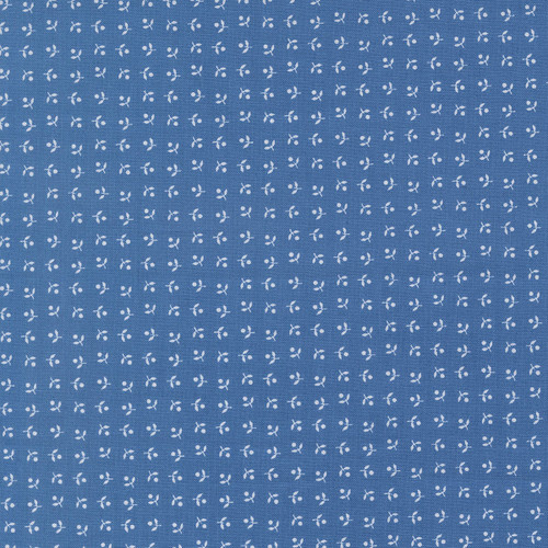 Moda Fabrics Blueprint Camille Roskelley Sea Blue Somerset
