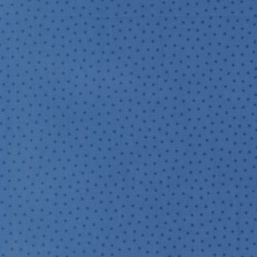Moda Fabrics Blueprint Camille Roskelley Sea Blue Starlight Stars