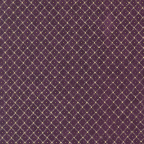 Moda Fabrics Collections Essence Howard Marcus Plum Purple Little Plaid
